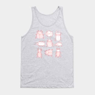 Red bugs and beetles Tank Top